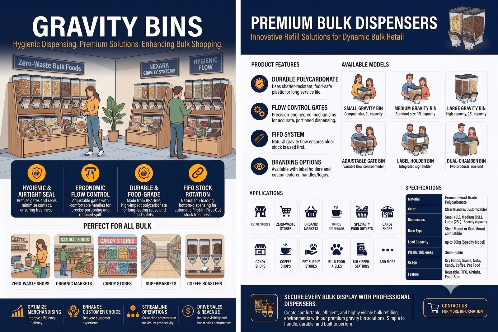 gravity bin